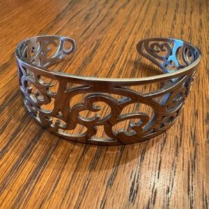 Silver-Tone Cuff Bracelet